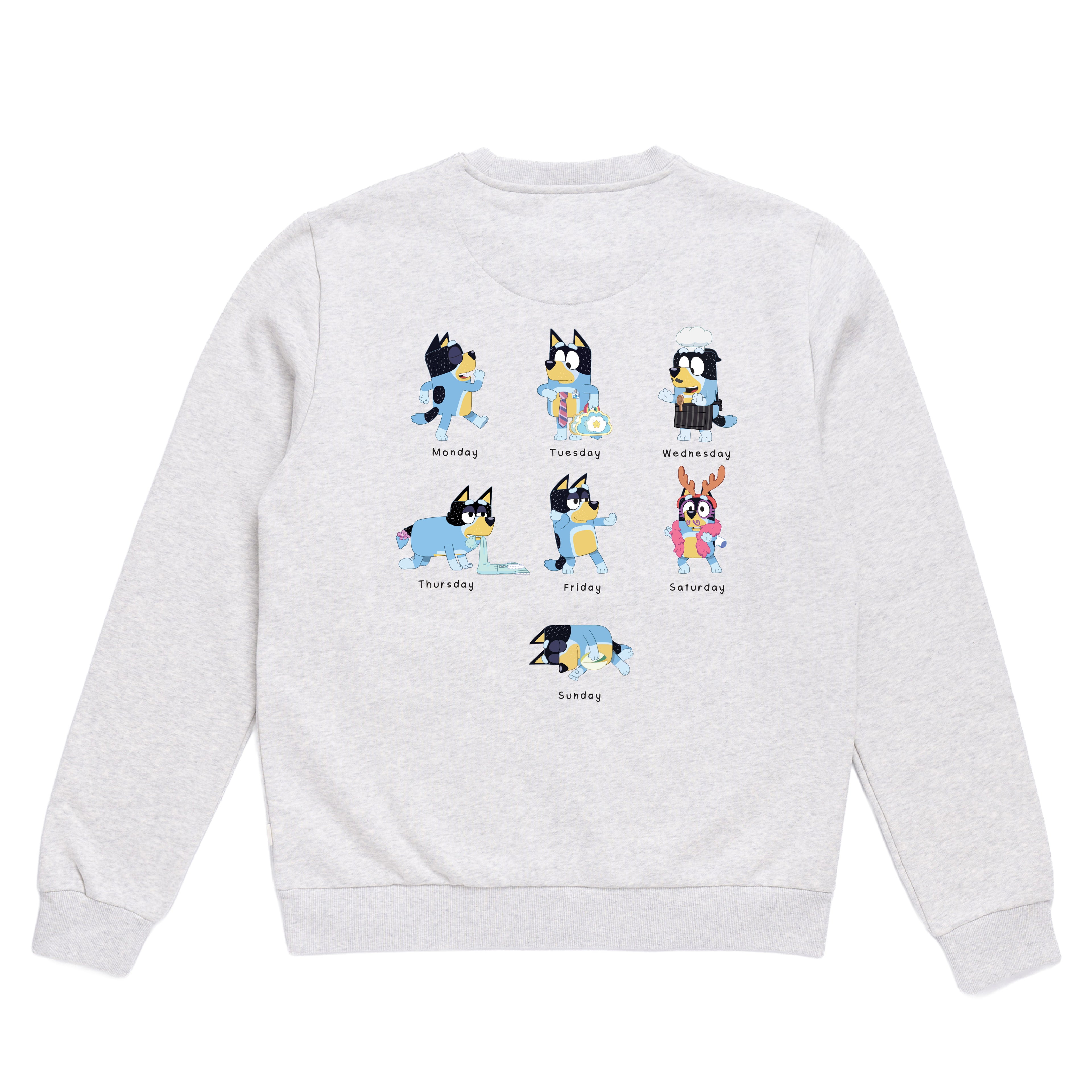 Bandit Days of the Week Adult Sweatshirt