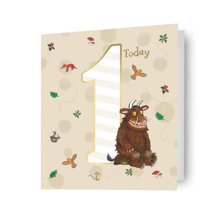Gruffalo One Today Birthday Card