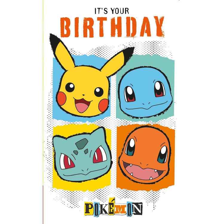 Pokémon Its Your Birthday Birthday Card