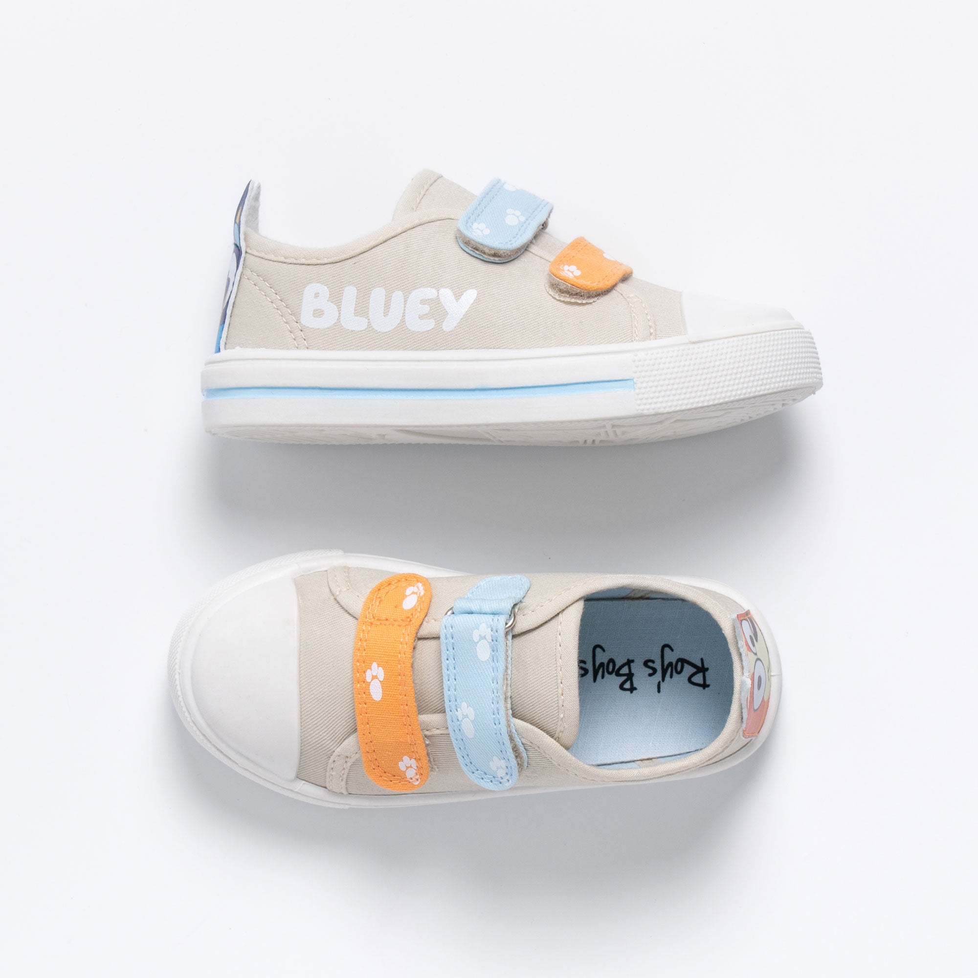 Bluey & Bingo Easy Fasten Kids Canvas Pumps