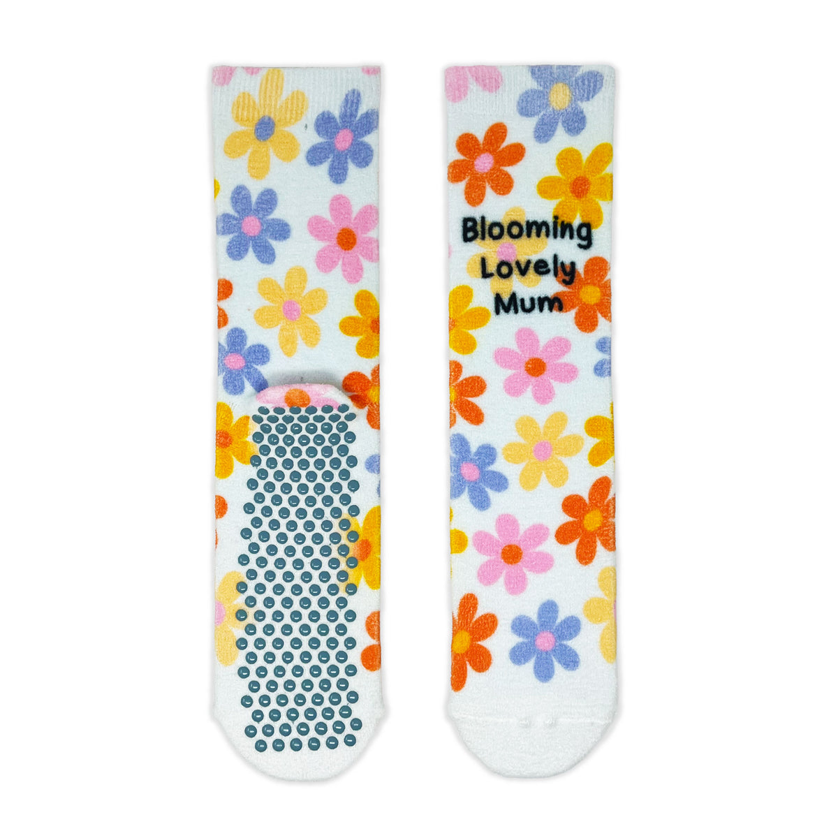 Blooming Lovely Mum Adult Cosy Socks - Roy&