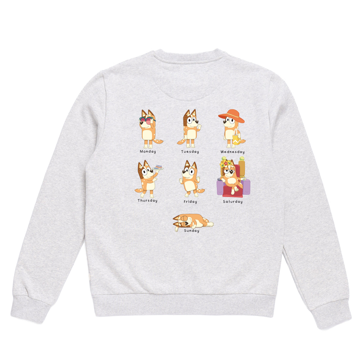 Chilli Days of the Week Adult Sweatshirt - Roy&