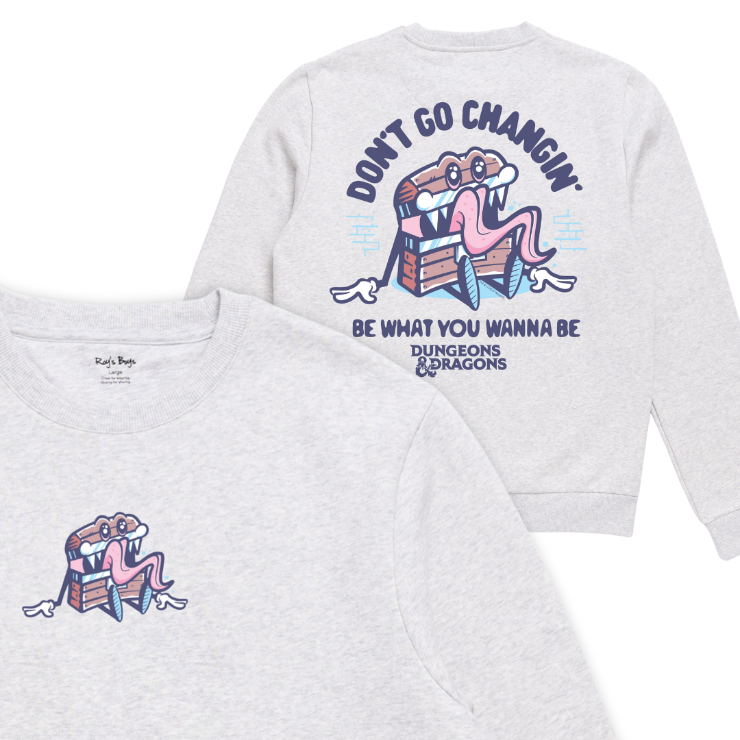 Dungeons & Dragons Mimic Chest Adult Sweatshirt - Roy&