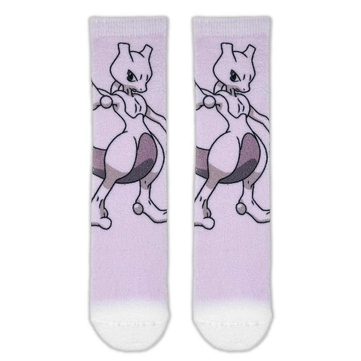 Mewtwo Pokémon Adult Cosy Socks - Roy&
