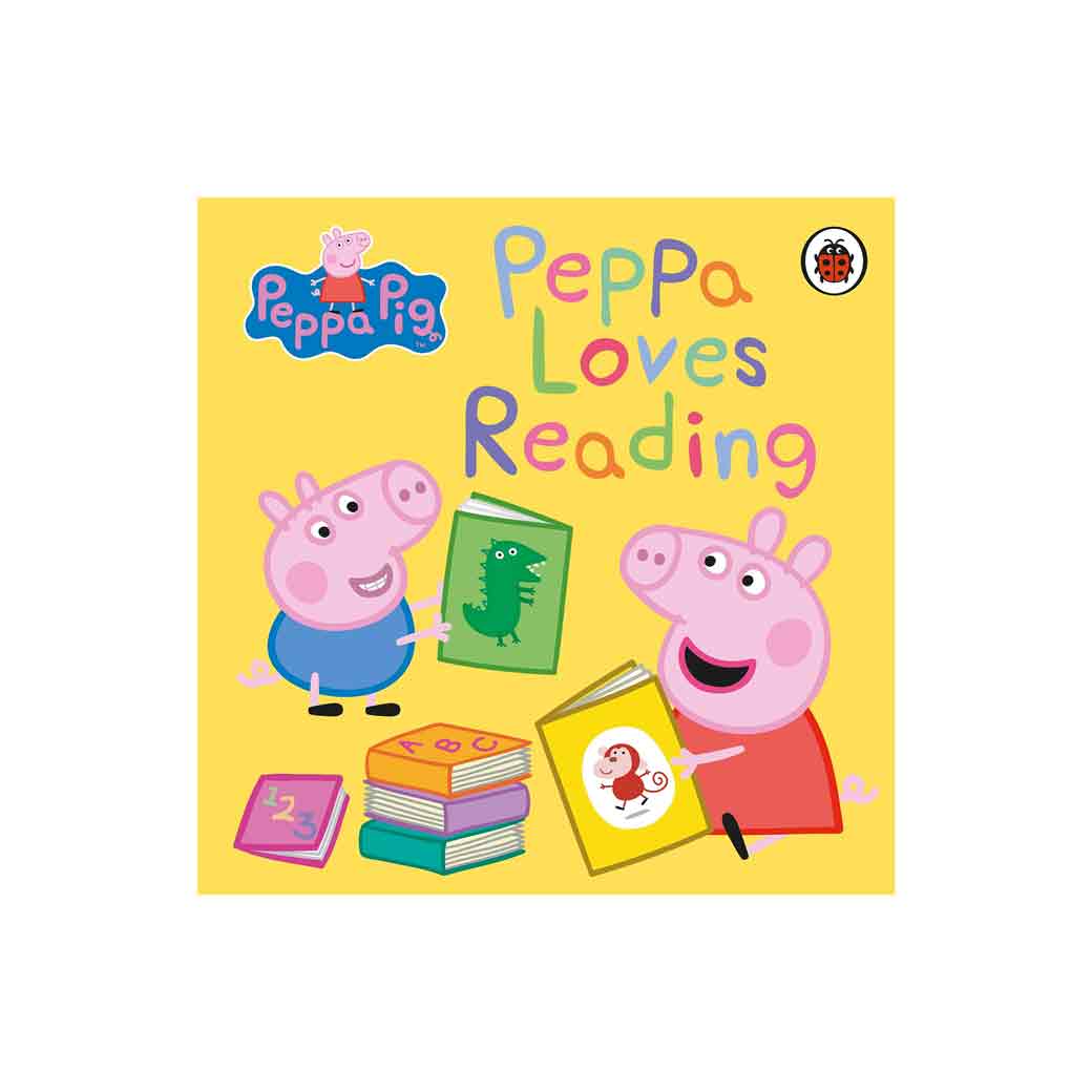Peppa Pig: Peppa Loves Reading Book - Roy&