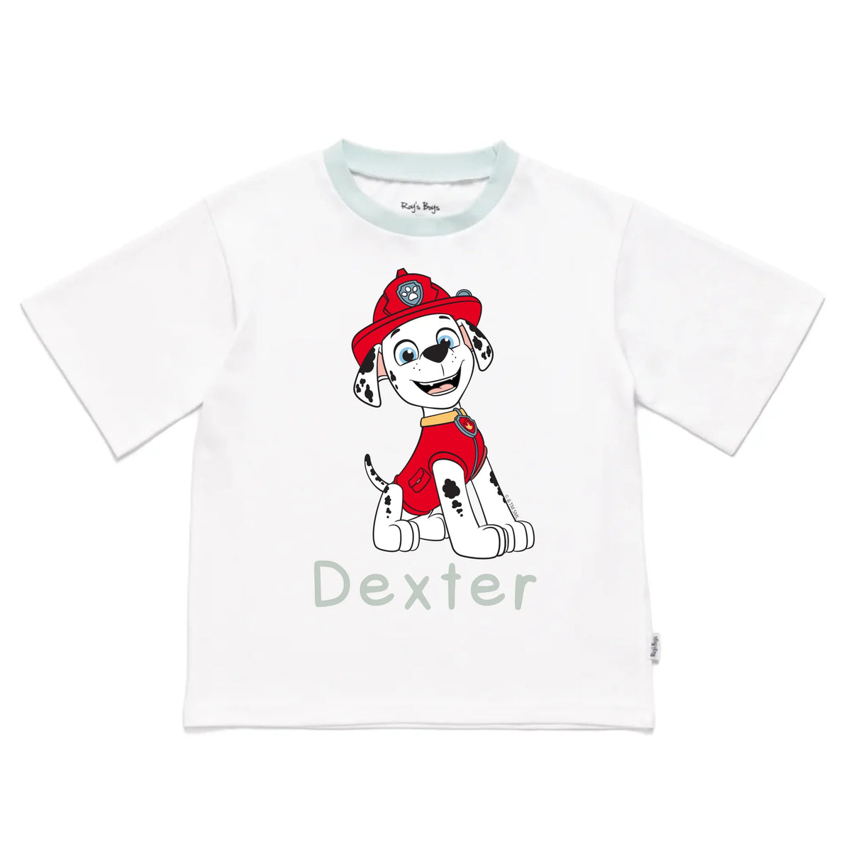 Roys_Boys_Pyjamas_Blank_Short_Sleeve_Tee_front