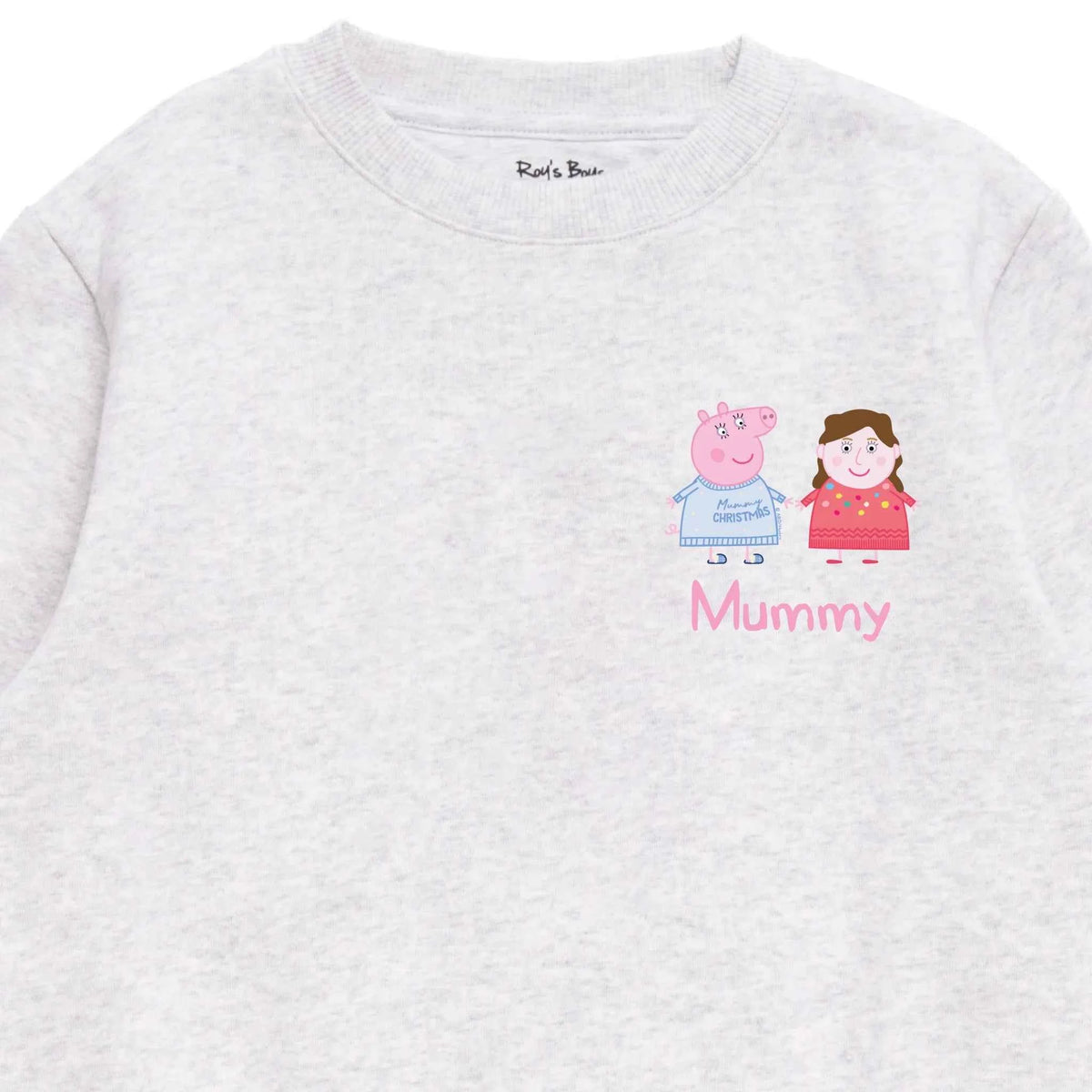 Personalised Person Christmas Peppa Pig Adult Sweatshirt