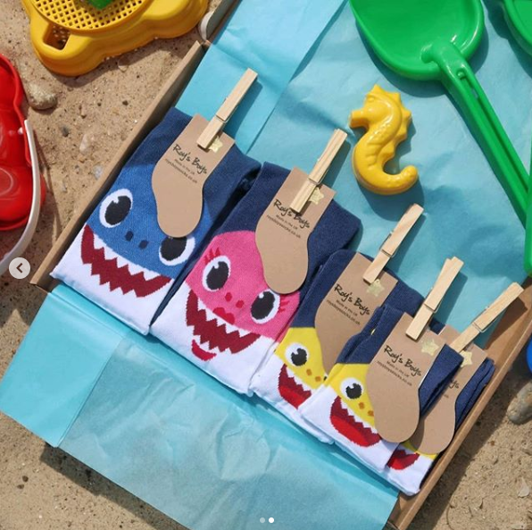 Daddy Shark Adult Socks