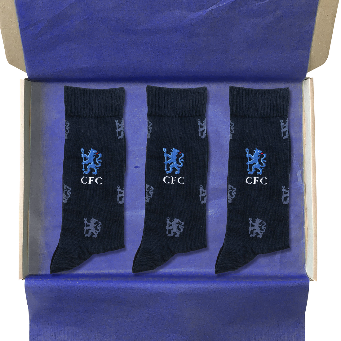 Chelsea FC Adult Socks - 3 Pack