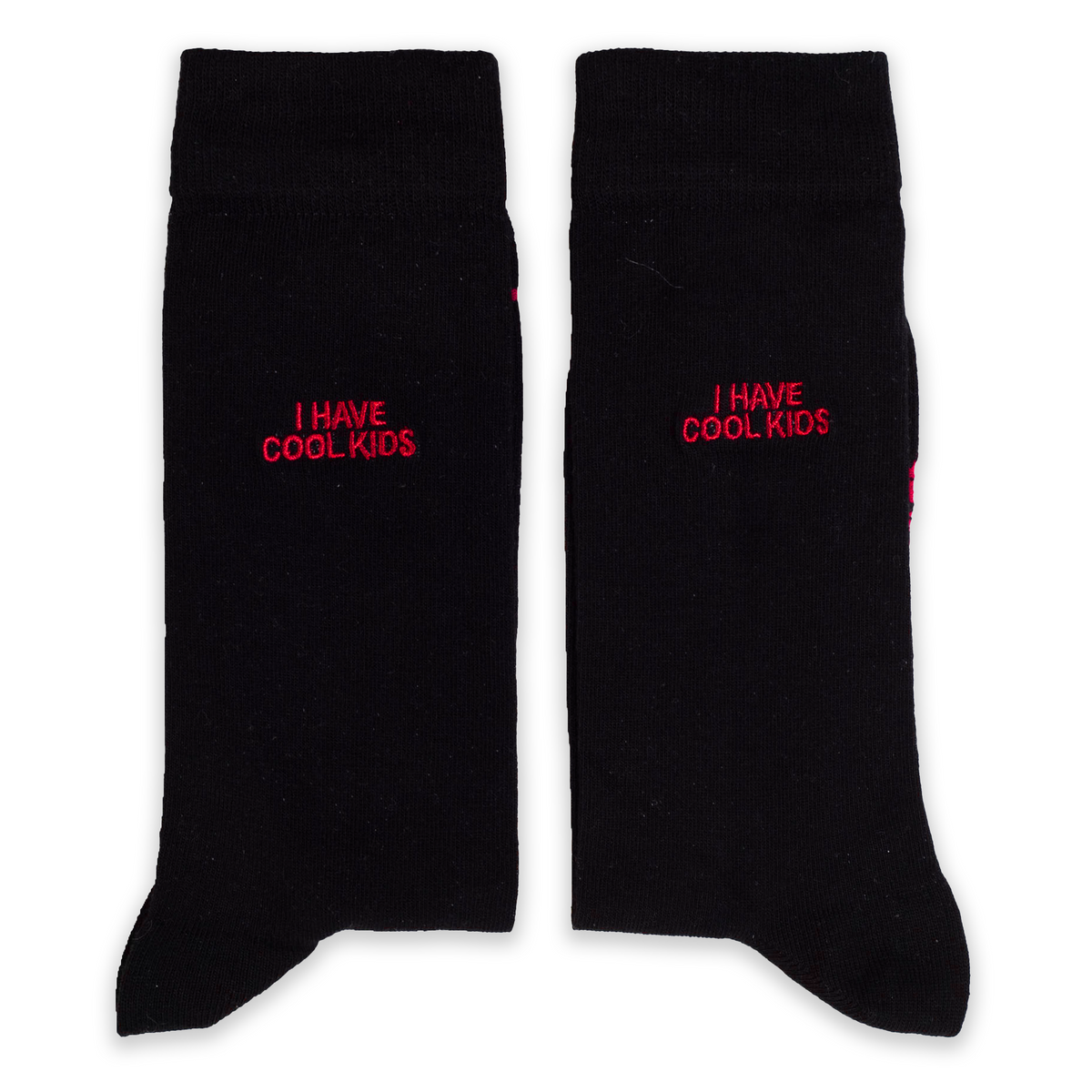 I Have Cool Kids Premium Embroidery Socks