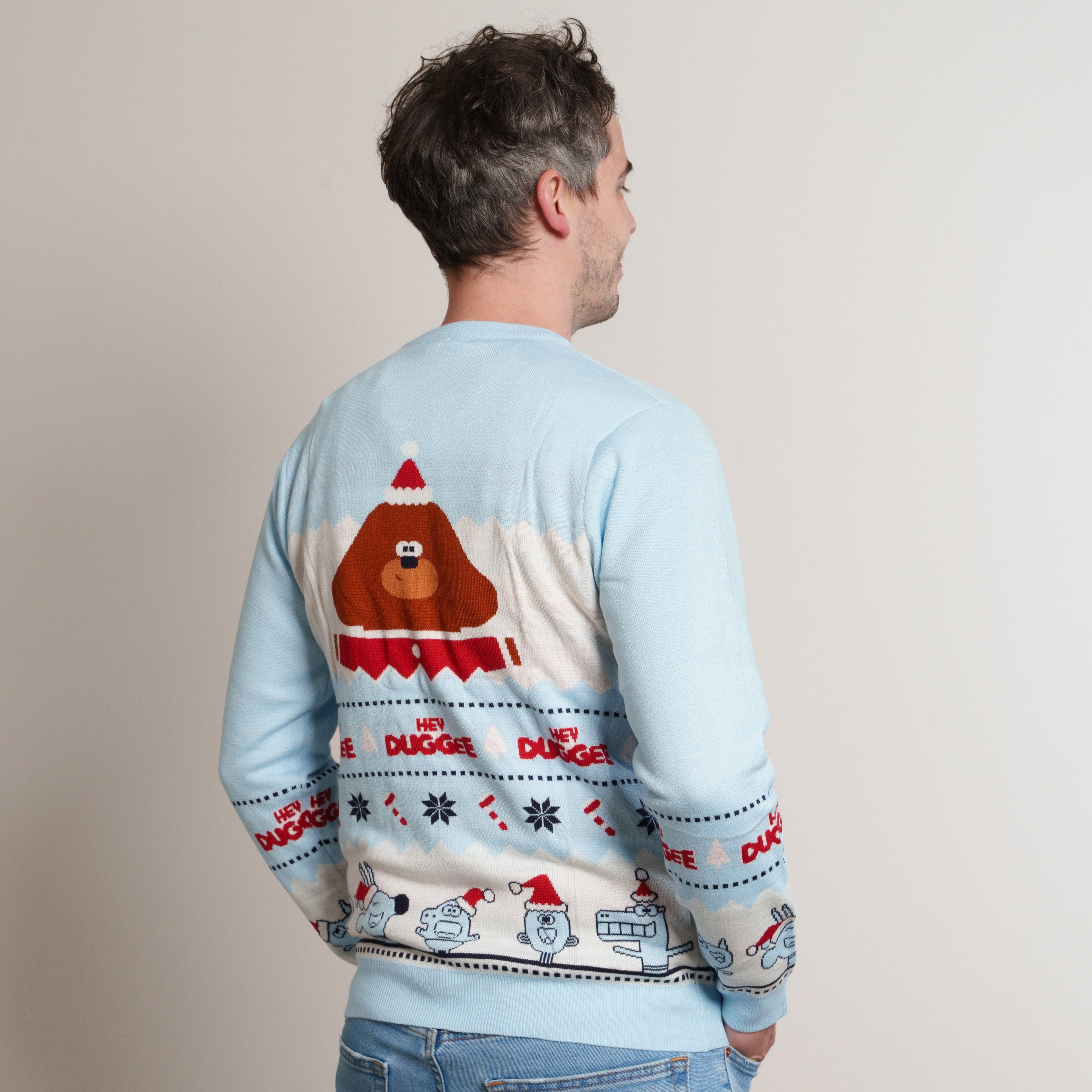 Hey Duggee Adults Knitted Christmas Jumper