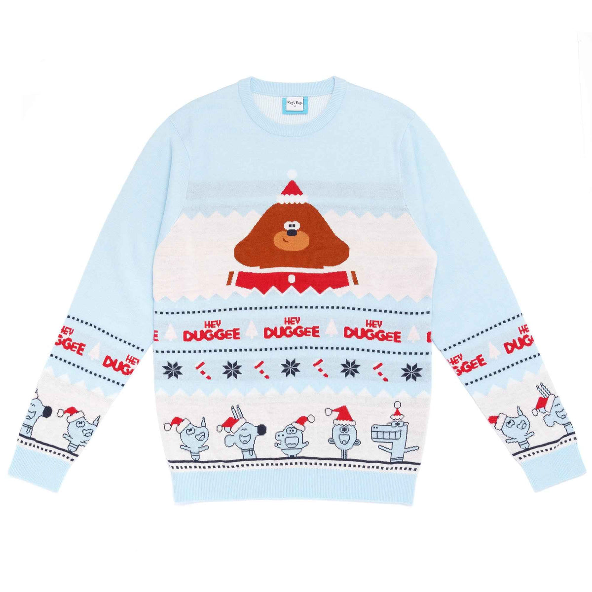 Hey Duggee Adults Knitted Christmas Jumper