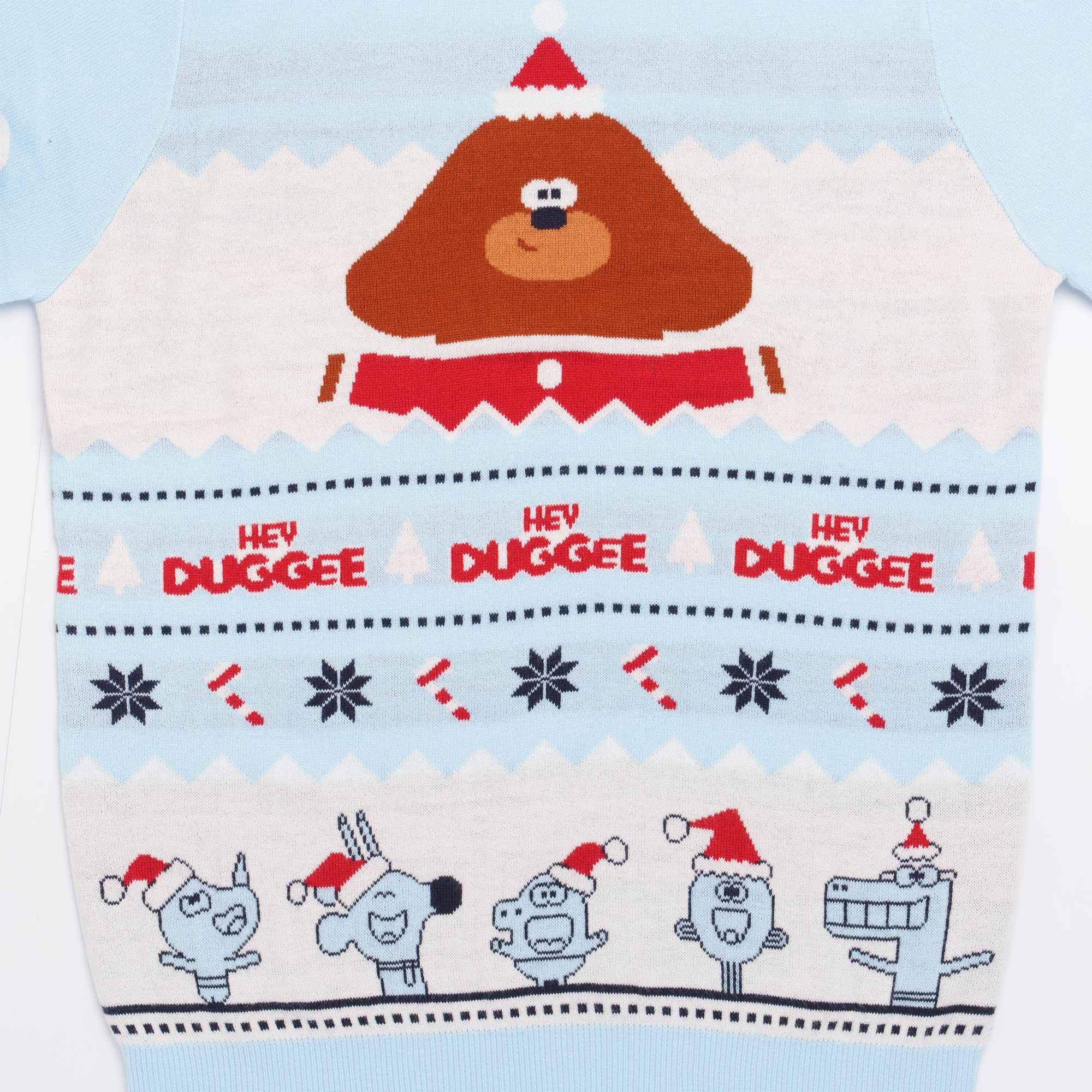 Hey Duggee Adults Knitted Christmas Jumper