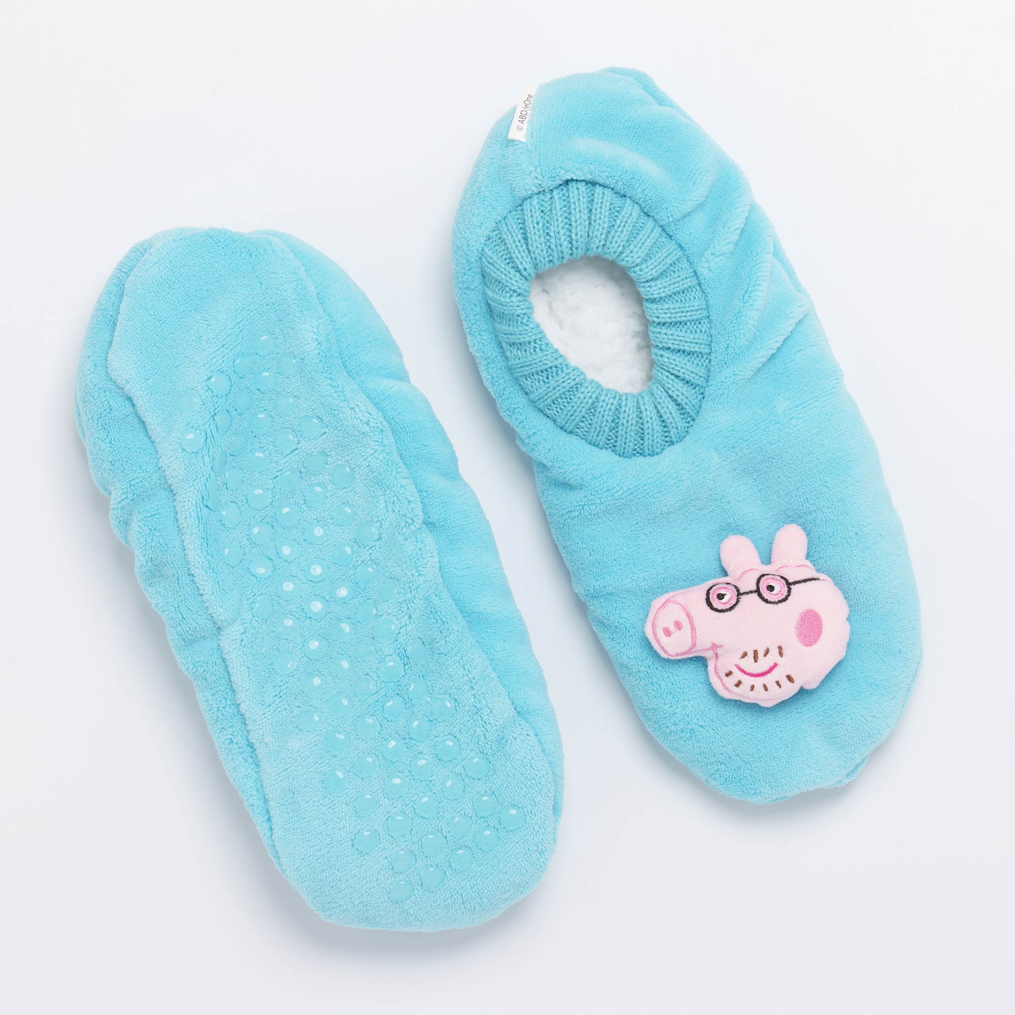 Daddy Pig Adult Slipper Socks