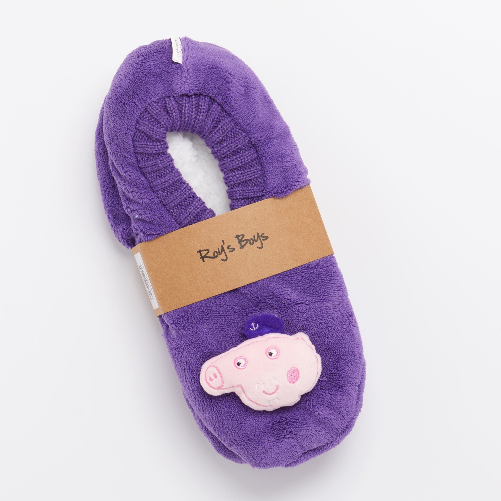 Grandpa Pig Adult Slipper Socks