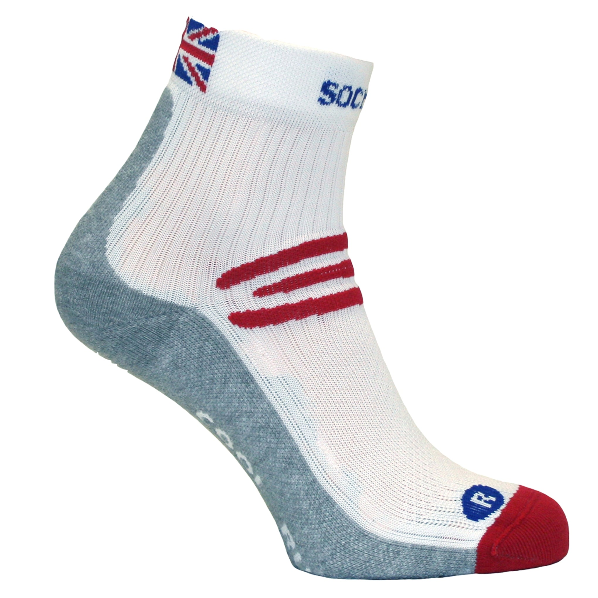 Sockmine Performance Quarter in Red