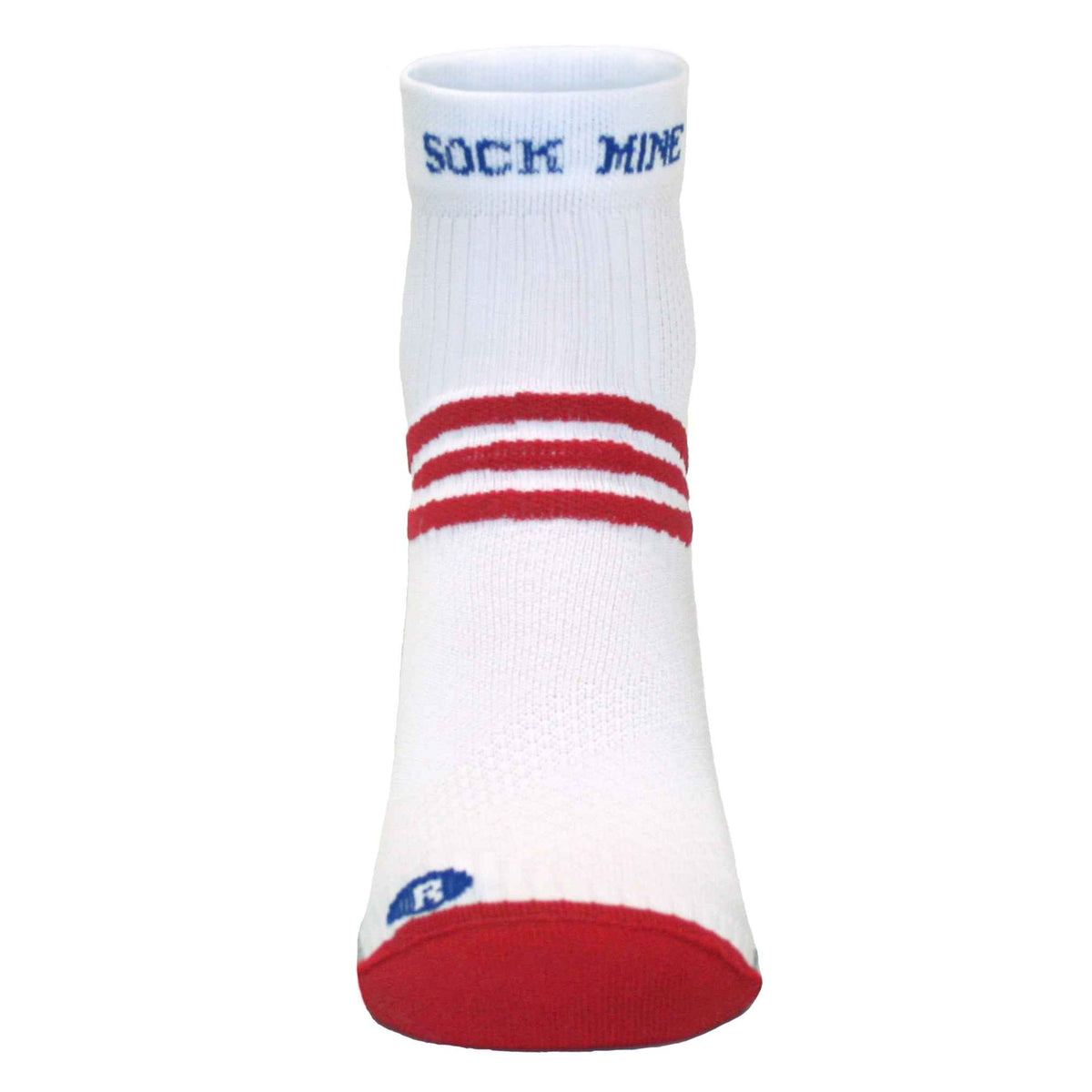 Sockmine Performance Quarter in Red