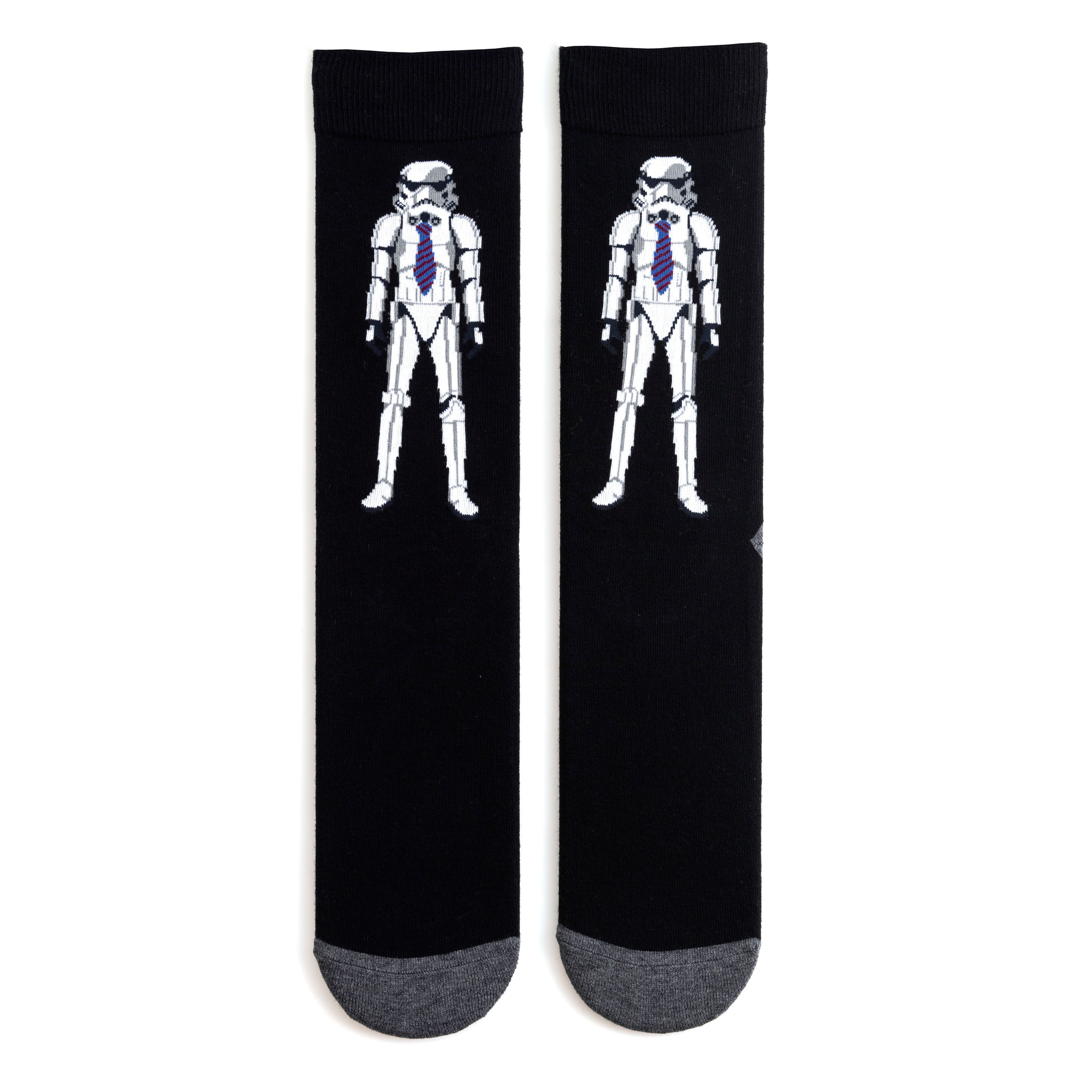 Stormtrooper Wearing a Tie Adult Socks