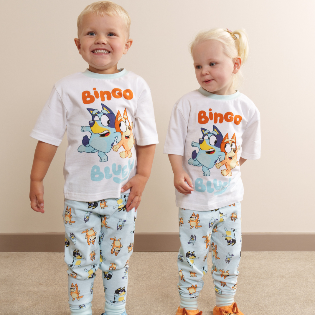 Official Bluey Bingo Girls T-Shirt and Bike Shorts Set | Fun & Stylish  Toddler to Big Kid Outfit