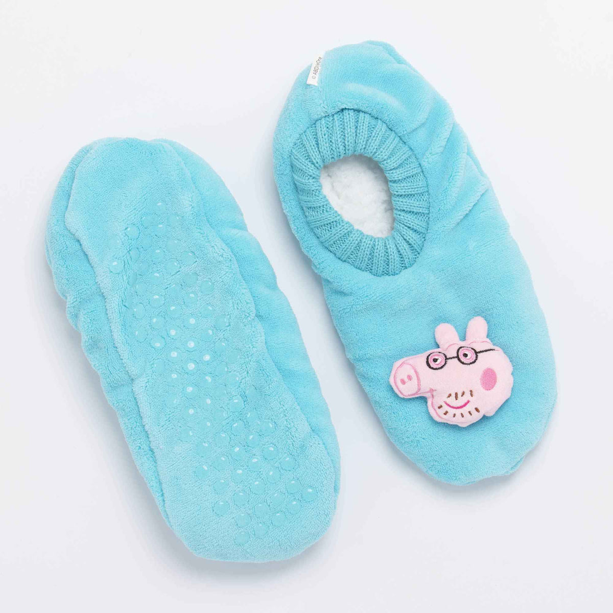 Daddy Pig Adult Slipper Socks