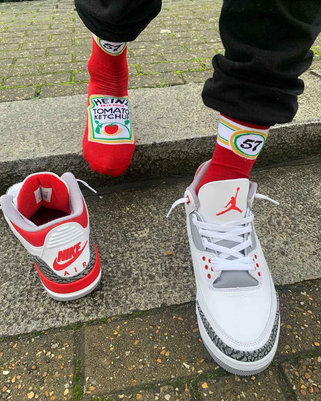 Heinz Tomato Ketchup Adult Socks