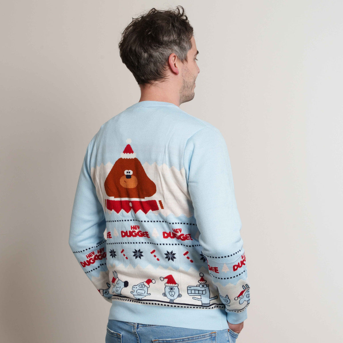 Hey Duggee Adults Knitted Christmas Jumper
