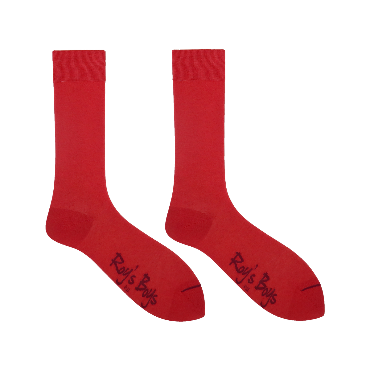 Red Luxury Cashmere Blend Socks