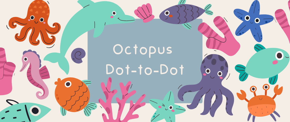 Octopus Dot-to-Dot - Roy's Boys