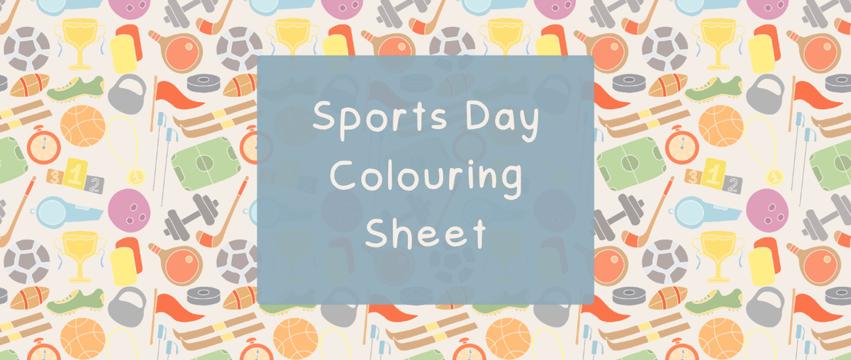 Sports Day Colouring Sheet - Roy's Boys