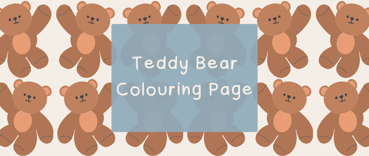 Teddy Bear Colouring - Roy's Boys