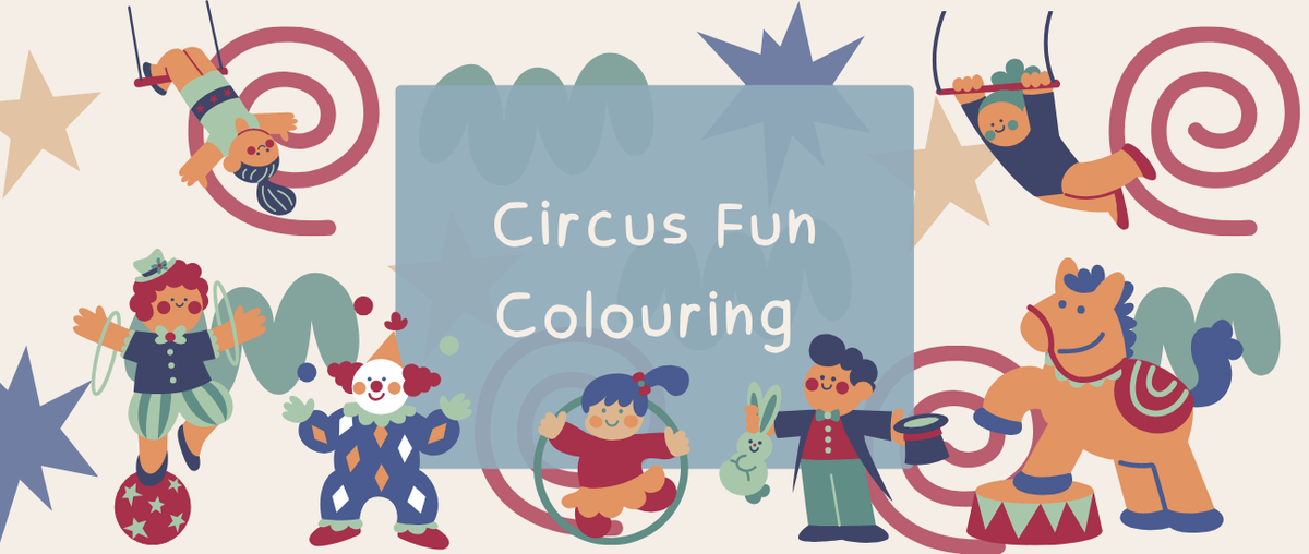 Circus Fun Colouring - Roy's Boys