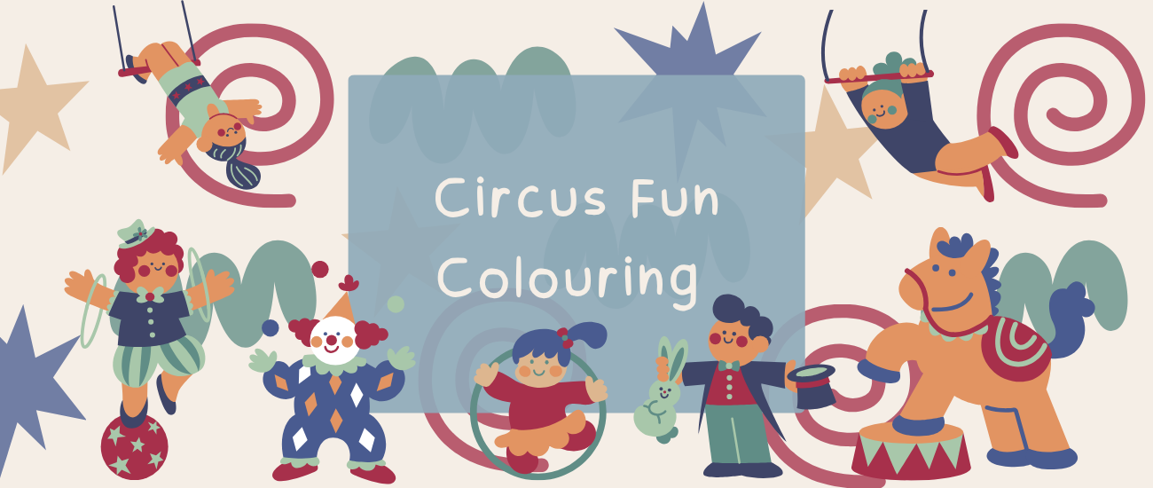 Circus Fun Colouring