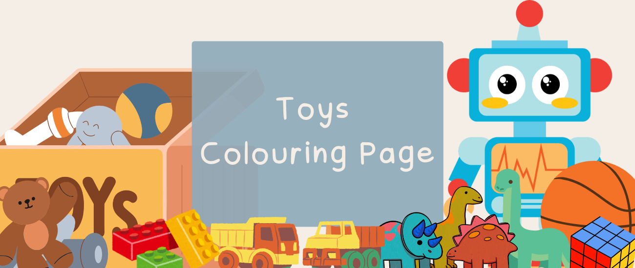 Toy's Colouring Page