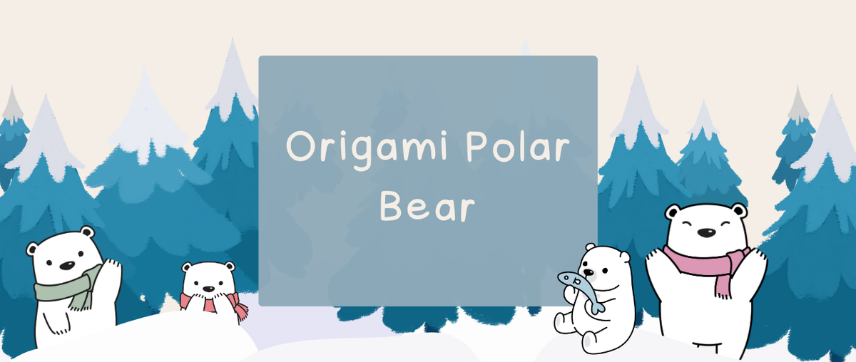 Origami Polar Bear - Roy's Boys