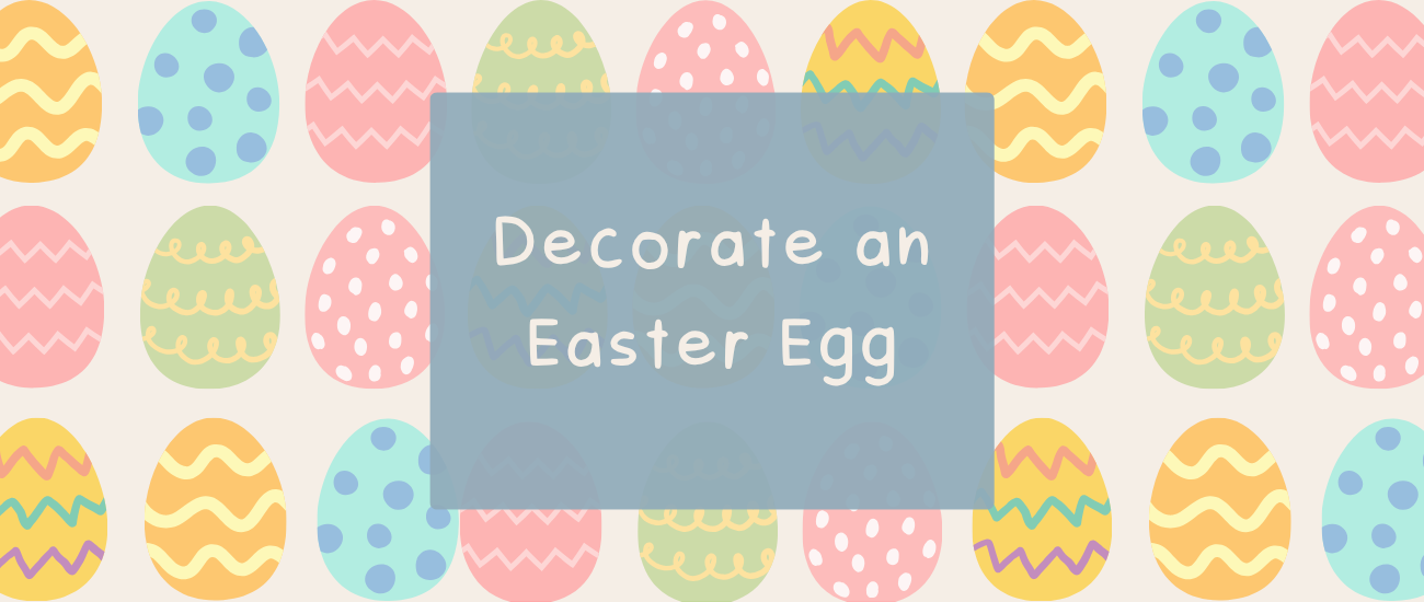 Decorate an Easter Egg
