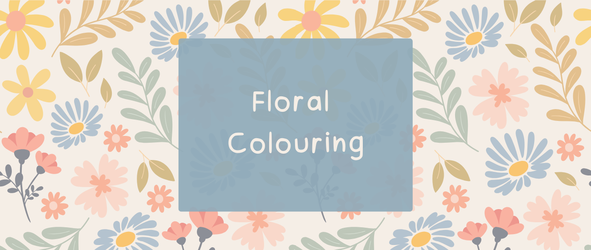 Floral Colouring - Roy's Boys