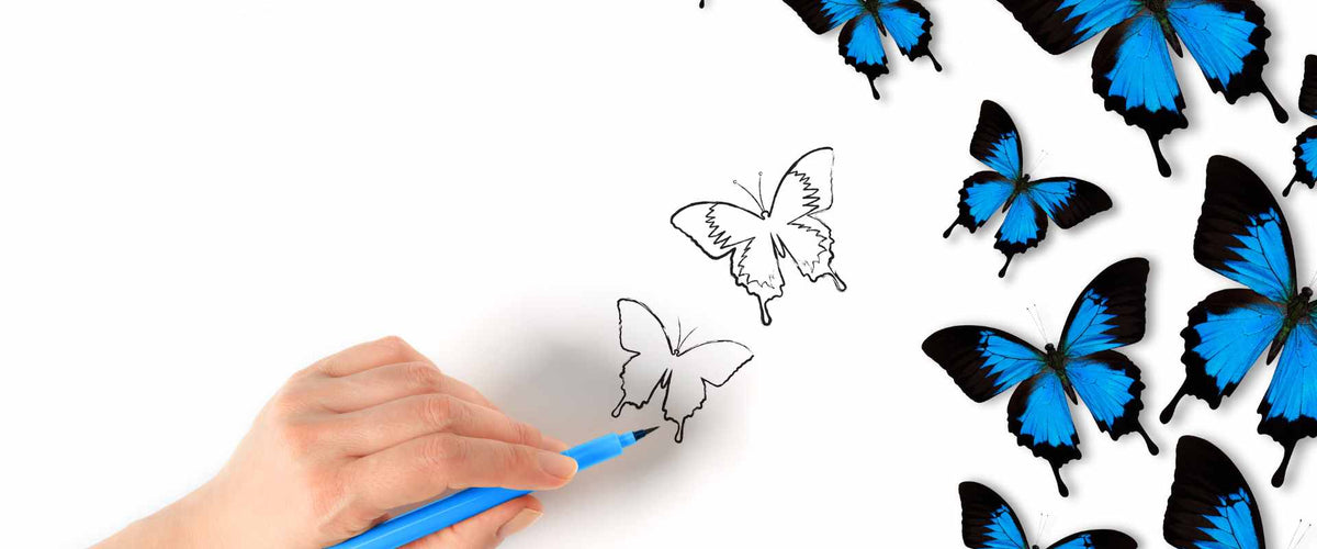 Butterfly Pixel Art Colouring Worksheet | Kids Activity - Roy's Boys