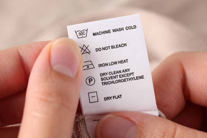 Understanding Common Care Labels On Your Garments