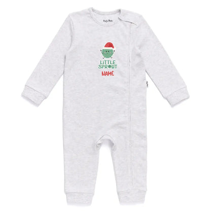 Personalised Little Sprout Baby Romper