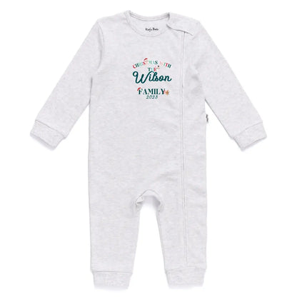 Personalised Family Christmas 2023 Baby Romper
