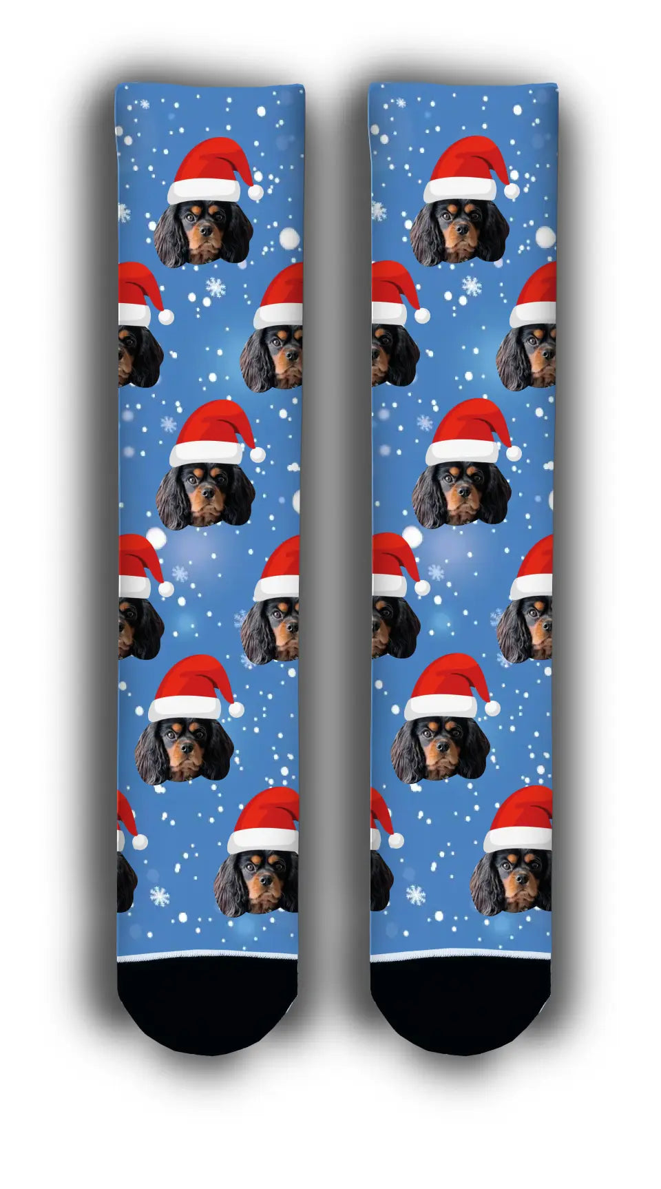 Personalised Dog Christmas Adult Socks