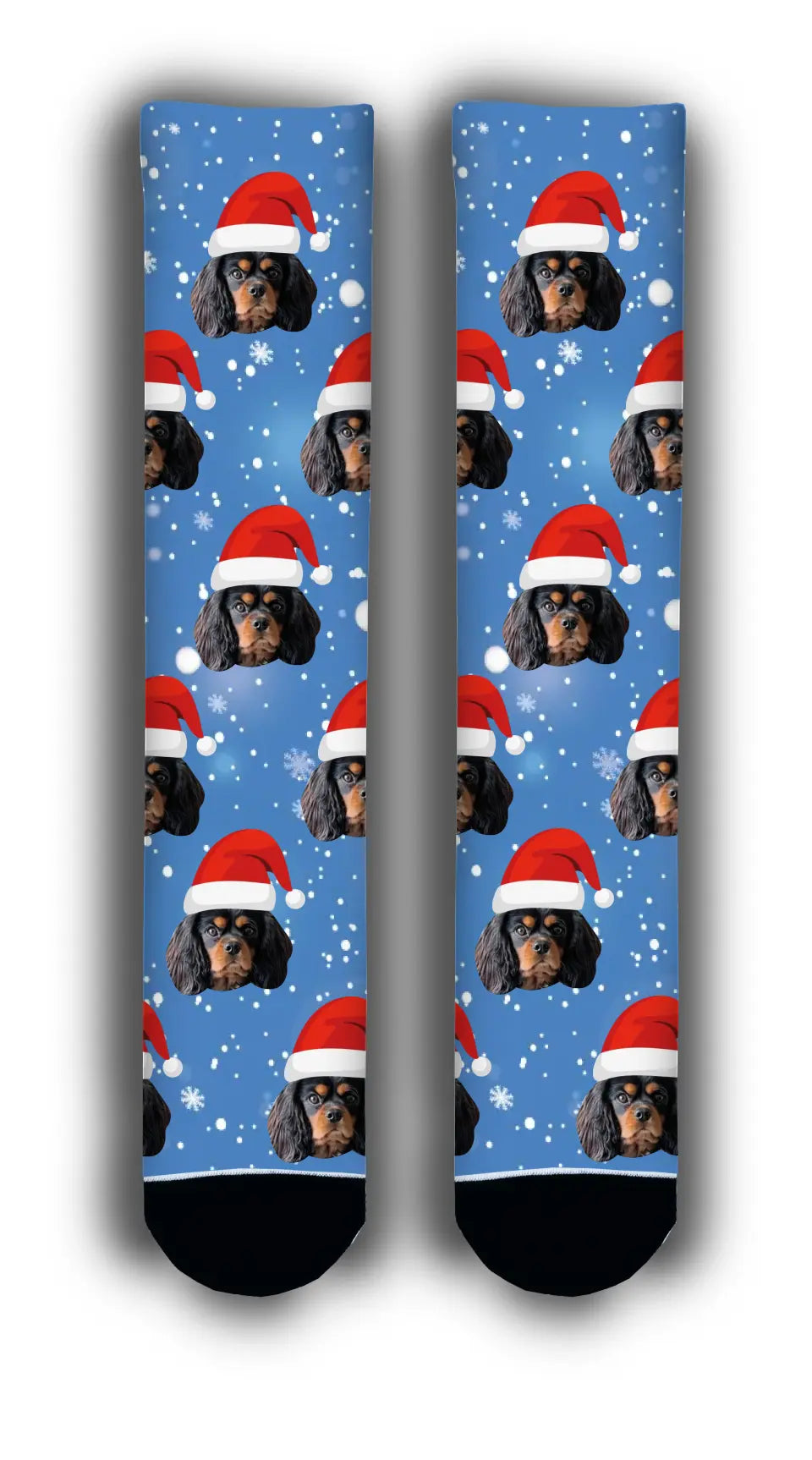 Personalised Dog Christmas Adult Socks