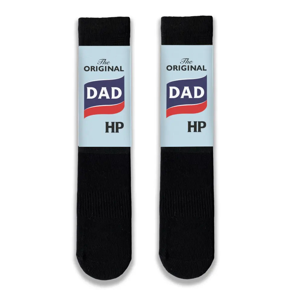 Personalised HP Sauce Adult Socks