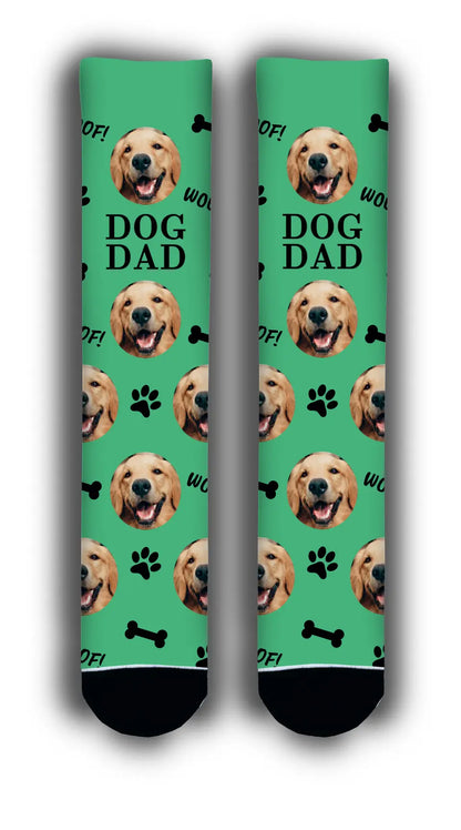 Dog Dad Personalised Socks