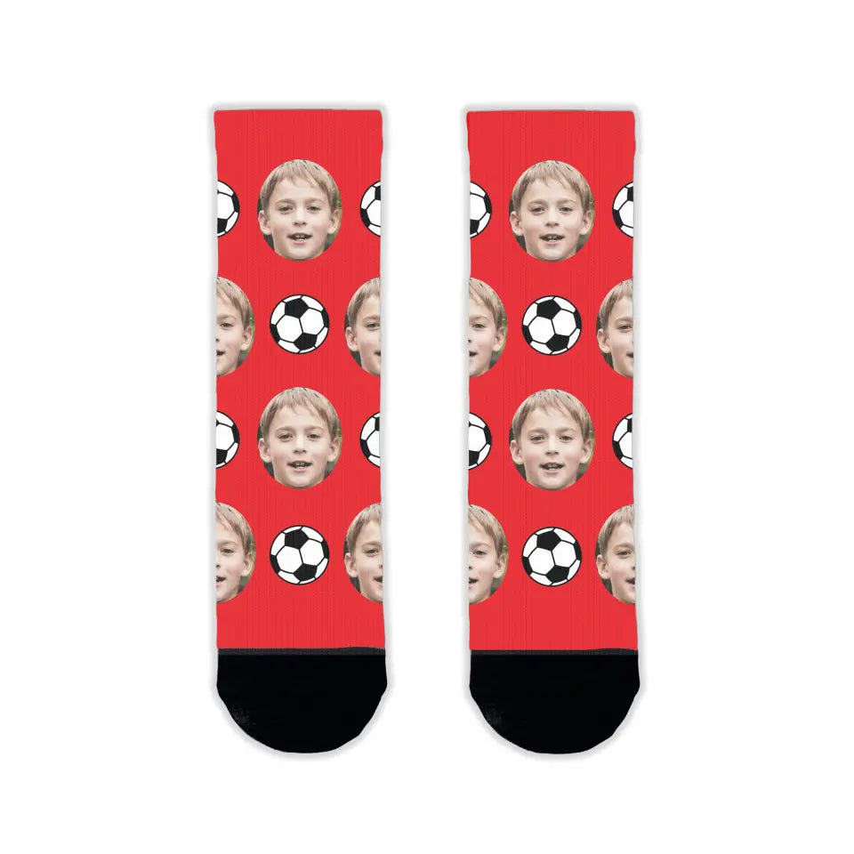 Football Personalised Face Kids&