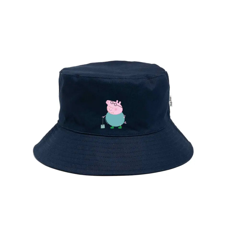 Personalised Daddy Pig Adult Bucket Hat