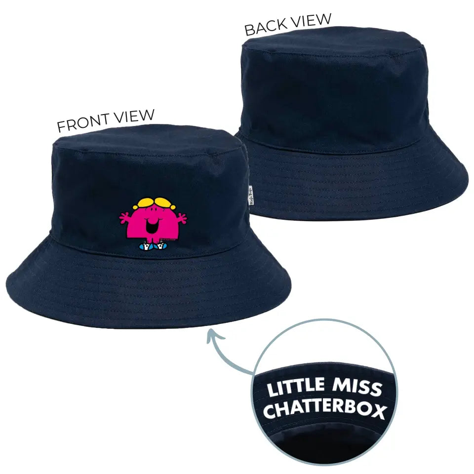 Personalised Little Miss Adult Bucket Hat