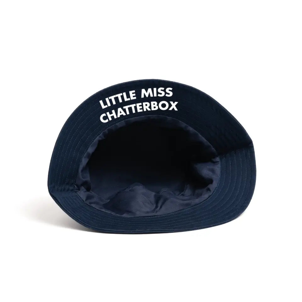 Personalised Little Miss Adult Bucket Hat