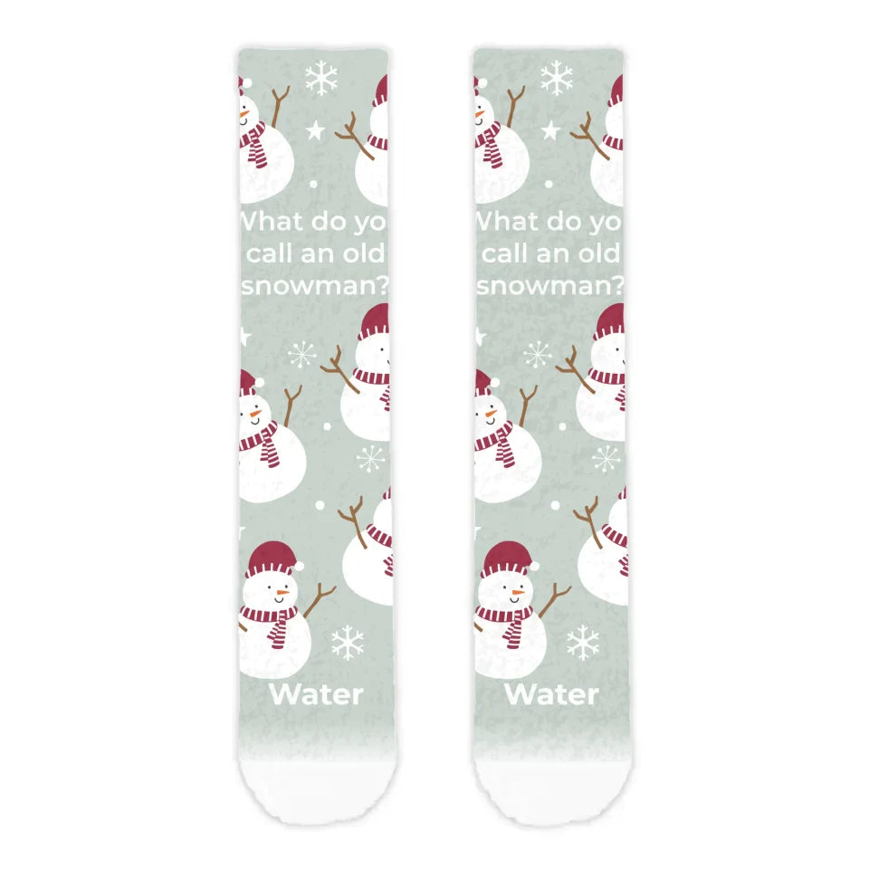 Christmas Jokes Personalised Cosy Socks