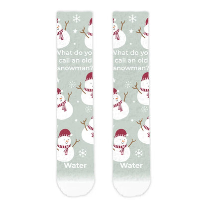 Christmas Jokes Personalised Cosy Socks